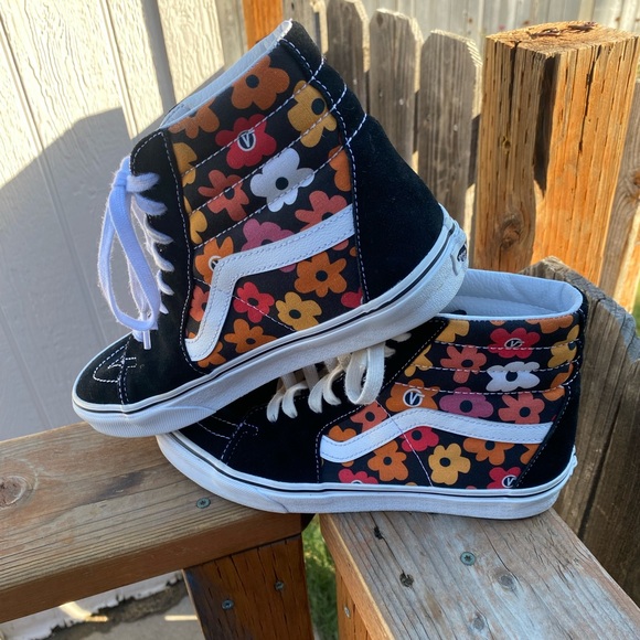 Vans Sk8-Hi 70’s flower pattern - Picture 4 of 9
